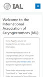 Mobile Screenshot of larynxlink.com